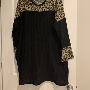 Umgee waffle knit tunic